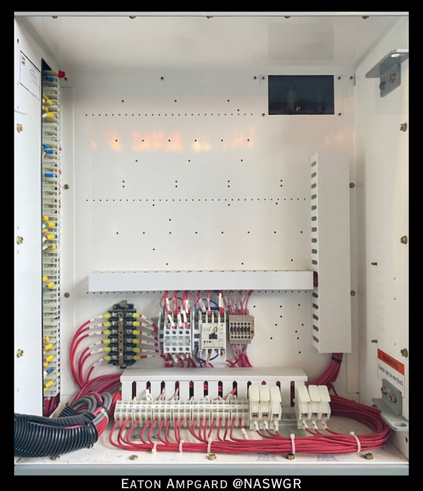 Eaton / Cutler Hammer Ampgard Medium Voltage Control Cell Section- 250HP/4160V