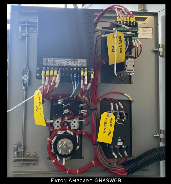 Eaton / Cutler Hammer Ampgard Medium Voltage Control Cell Section- 1150kVA/4160V