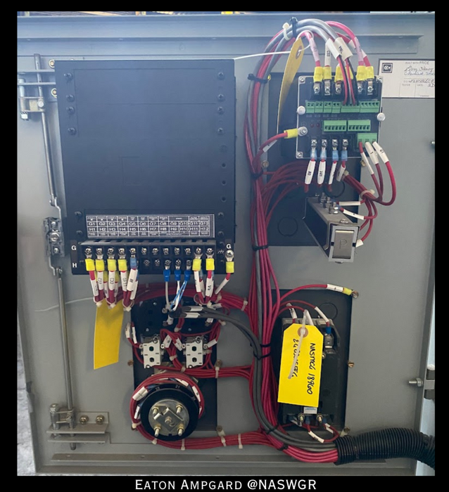 Eaton / Cutler Hammer Ampgard Medium Voltage Control Cell Section- 1150kVA/4160V