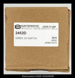 Electroswitch 2452D Series 24 Circuit Breaker Control Rotary Switch - Unused