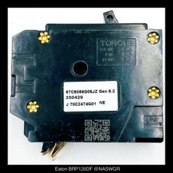 Eaton BRP120DF Arc Fault Ground Fault Circuit Breaker - 20 Amp - Unused - Lot of 5