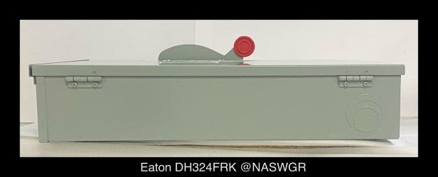 Eaton DH324FRK Heavy Duty Safety Switch - 200A/240V/3P/N3R - Unused