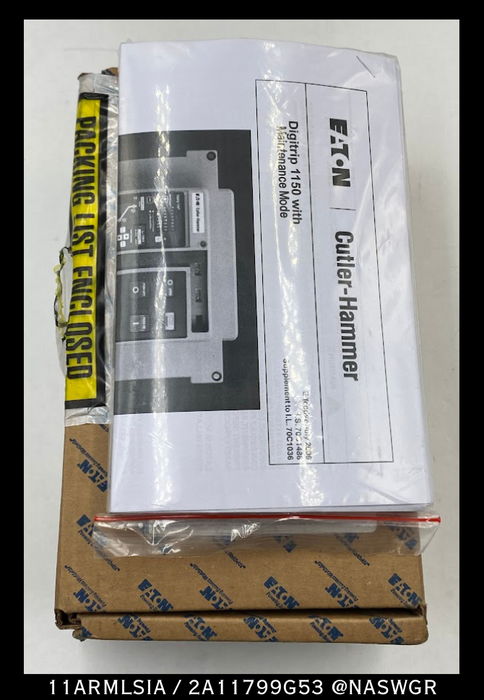 Eaton Digitrip 1150+ 11ARMLSIA / 2A11799G53 Trip Unit - Unused Surplus