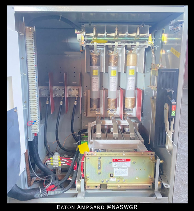 Eaton / Cutler Hammer Ampgard Medium Voltage Control Cell Section- 1250HP/4160V