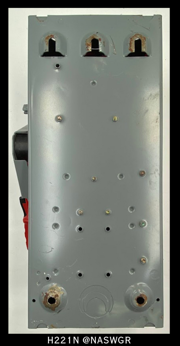 Square D H221N Safety Switch ~ 30A/2P/3W