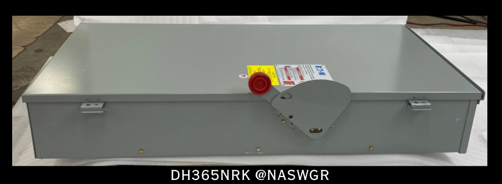 Eaton DH365NRK Heavy Duty Safety Switch - 400A/600V/3P4W/N3R - Unused