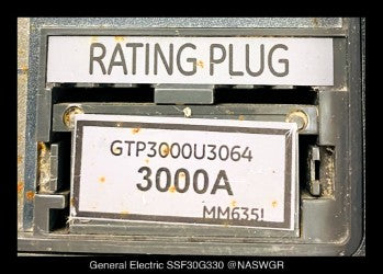 GE PowerBreak II SSF30G330 Breaker (M/O,B/I) - 3000 Amp