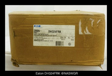 Eaton DH324FRK Heavy Duty Safety Switch - 200A/240V/3P/N3R - Unused