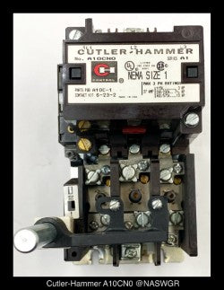Cutler-Hammer A10CN0 Citation Starter - 27 Amp, 120vAC - Tested/1Yr Warranty