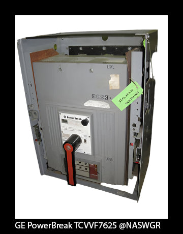 GE PowerBreak TCVVF7625 Circuit Breaker (M/O,D/O) - 2500 Amp