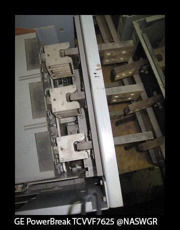 GE PowerBreak TCVVF7625 Circuit Breaker (M/O,D/O) - 2500 Amp
