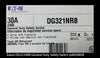 Eaton DG321NRB General Duty Safety Switch - 30A/240V/3P/N3R - Unused