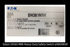 Eaton DH361NRK Heavy Duty Safety Switch - 30A/600V/3P/N3R - Unused