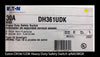 Eaton DH361UDK Heavy Duty Safety Switch - 30A/600V/3P/N12 - Unused