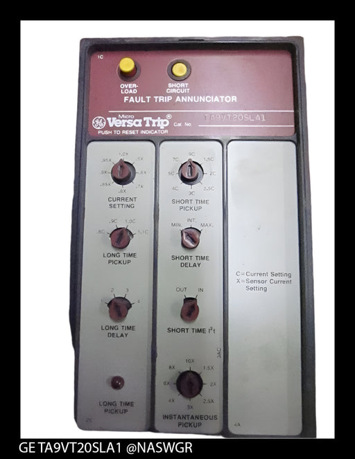 GE TA9VT20SLA1 MicroVersa Trip Solid State Device
