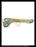 General Electric AK-2A-50 Circuit Breaker (M) Breaker Side Link, Left - P/N: 457A624G2
