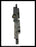 General Electric AK-2A-50 Circuit Breaker (M) Breaker Pole Unit Base - P/N: 6414314P2