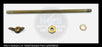 Allis-Chalmers LA-1600A Breaker Stud Kit- P/N: 00-619-427-031