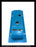 General Electric AK-2A-50 Circuit Breaker (M) Breaker Front Escutcheon (Blue) - P/N: 698C997P5