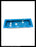 General Electric AK-2A-50 Circuit Breaker (M) Breaker Front Escutcheon (Blue) - P/N: 698C997P5