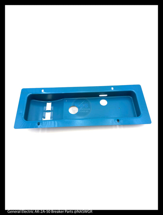 General Electric AK-2A-50 Circuit Breaker (M) Breaker Front Escutcheon (Blue) - P/N: 698C997P5