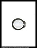 General Electric AK-2A-50-1 Circuit Breaker (E) Breaker Retainer - P/N: 394A133P10