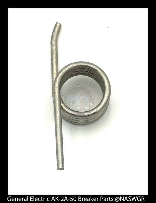 General Electric AK-2A-50 Circuit Breaker (M) Breaker Spring- P/N: 412A140P1