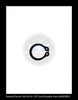 General Electric AK-2A-50-1 Circuit Breaker (E) Breaker Retainer - P/N: 394A133P9
