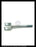 General Electric AK-2A-50 Circuit Breaker (M) Breaker Spring Support Assembly - P/N: 6203914G1