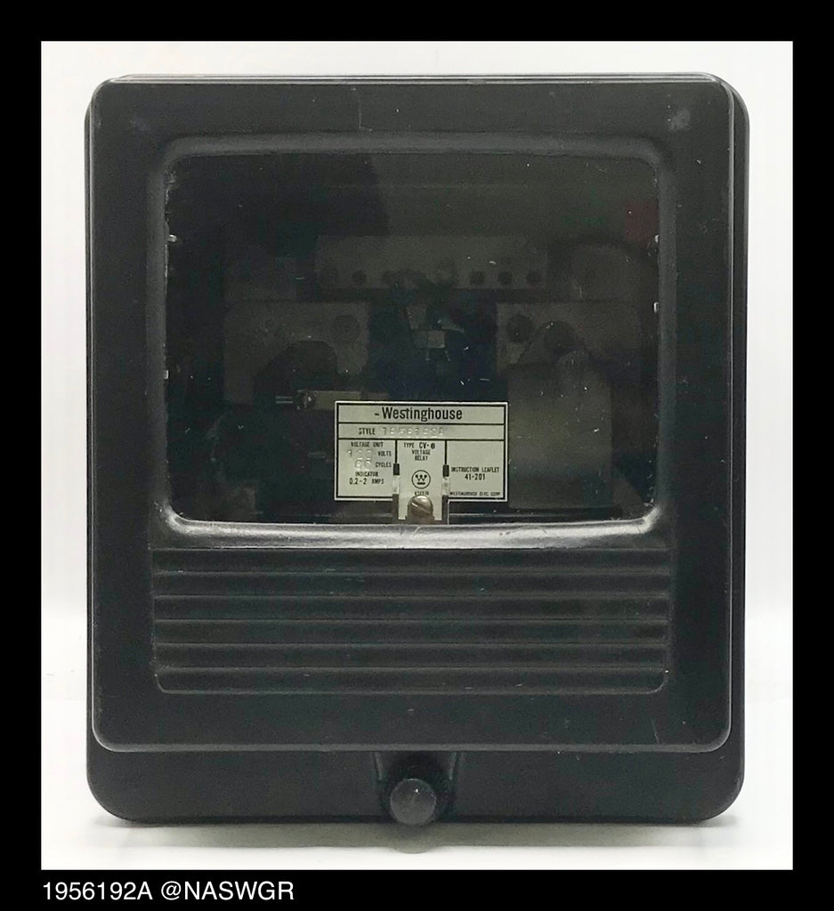 Westinghouse CV-6, 1956192A Over/Undervoltage Relay - 120v60Hz