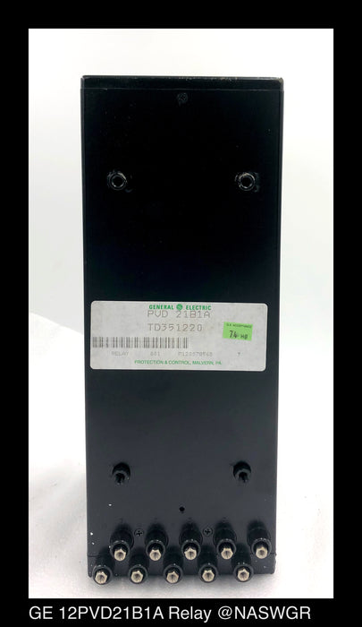 GE 12PVD21B1A High Impedance Differential Relay - 150vAC - Unused Surplus