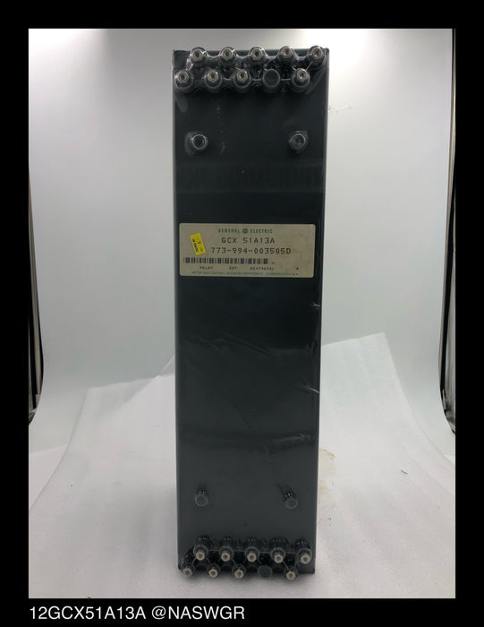 GE 12GCX51A13A Directional Distance Reactance Relay - 5 Amp, 120vAC - Unused Surplus