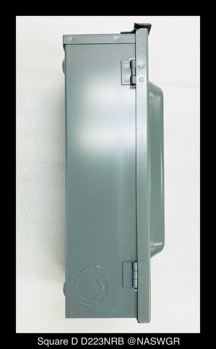Square D D223NRB General Duty Safety Switch - 100A/240V/2P/N3R - Unused
