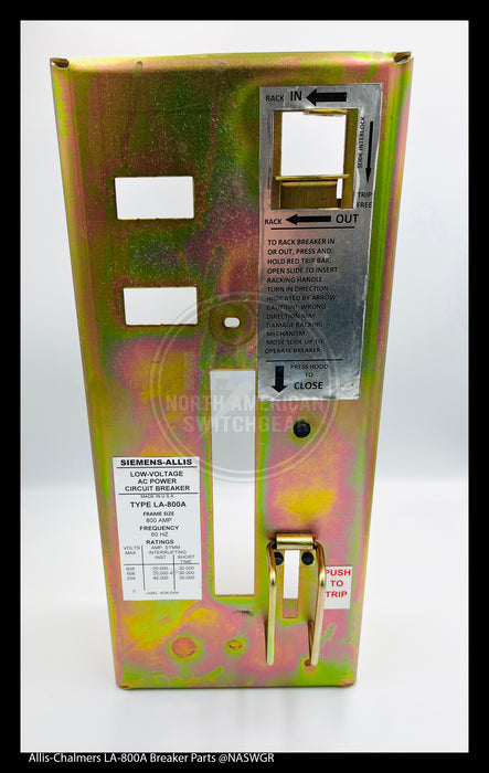 Allis-Chalmers LA-800A Breaker Cover - P/N: 18-390-975-002