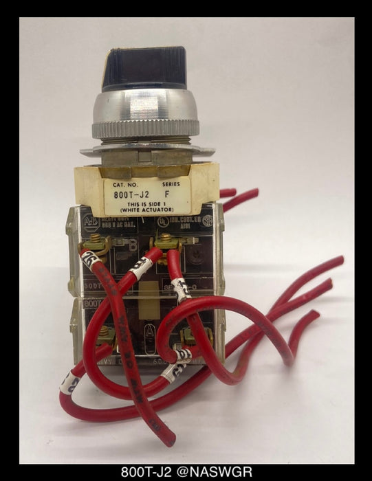 Allen Bradley 800T-J2 Test Switch