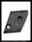 General Electric AK-2A-50 Circuit Breaker (M) Breaker Buffer Support - P/N: 698C993P3