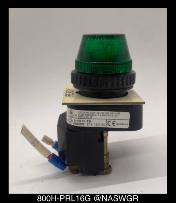Allen Bradley 800H-PRL16G Indicator Light
