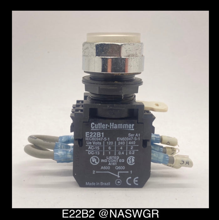 Cutler Hammer E22B2 Cell Indicator Light