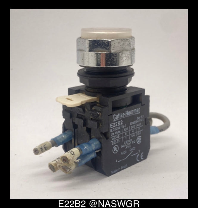 Cutler Hammer E22B2 Cell Indicator Light