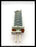 General Electric AK-2A-50 Circuit Breaker (M) Breaker Spring Guide Assembly (Closing) - P/N: 889B0408G1