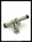 General Electric AK-2A-50 Circuit Breaker (M) Breaker Crank (Includes Outer Race of Bearing) - P/N: 698C992G4