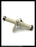 General Electric AK-2A-50 Circuit Breaker (M) Breaker Crank (Includes Outer Race of Bearing) - P/N: 698C992G4