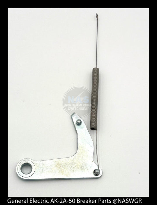 General Electric AK-2A-50 Circuit Breaker (M) Breaker Pawl with Spring (Rear) - P/N: 698C985G1