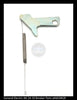 General Electric AK-2A-50 Circuit Breaker (M) Breaker Pawl with Spring (Front) - P/N: 698C985G2