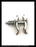 General Electric AK-2A-50-1 Circuit Breaker (E) Breaker Movable Primary Disconnect (Not Used on AKT) - P/N: 845C276G6