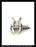 General Electric AK-2A-50 Circuit Breaker (M) Breaker Movable Primary Disconnect (Not Used On AKT) - P/N: 845C276G6