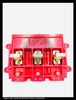ABB K600-K800, K600S/K800S (M), K-Don 600/800 (M), K-Don 600S/800S (M) Upper Base Molding w/Stationary Contact Assembly - P/N: 706784T03