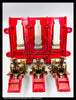 ABB K600-K800, K600S/K800S (M), K-Don 600/800 (M), K-Don 600S/800S (M) Upper Base Molding w/ Stationary & Moving Contacts - P/N: 706782T03