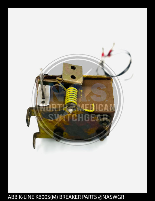 ABB K600S/K800S (M), K1600S (M), K2000S (M), K-Don 600S/800S (M), K-Don 1600S (M) Magnetic Latch Assembly - P/N: 160862T03