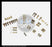 ABB K225, K600-K800, K1600, K2000, K600S/K800S (M), K1600S (M), K2000S (M), K-Don 600/800 (M), K-Don 1600,  K-Don 600S/800S (M), K-Don 1600S (M) Hardware and Retainer Kit - P/N: 709654T02